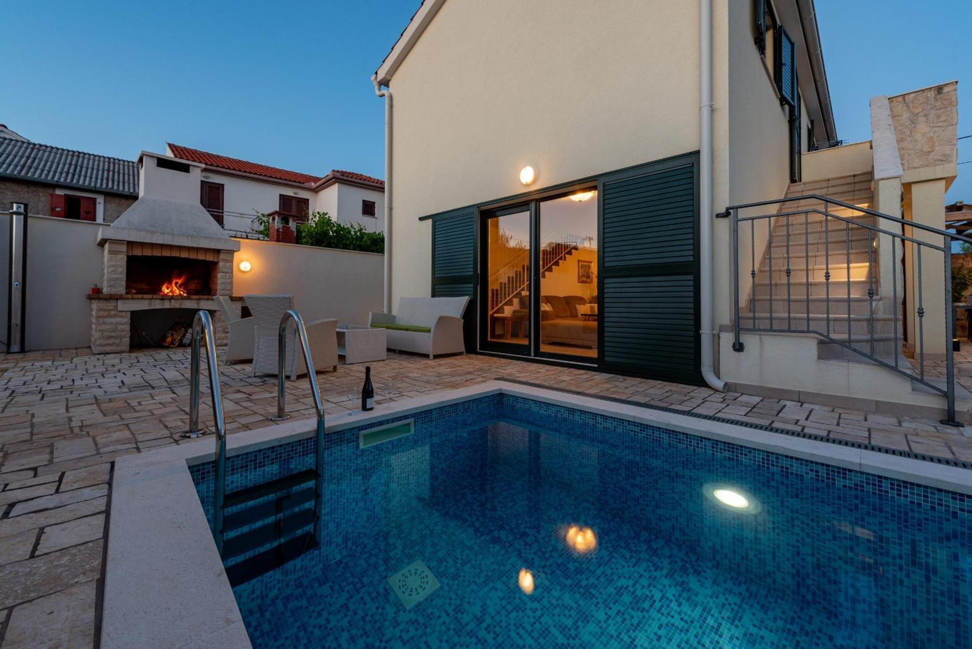 Villa Ivo Zadarvillas Виньерац Экстерьер фото