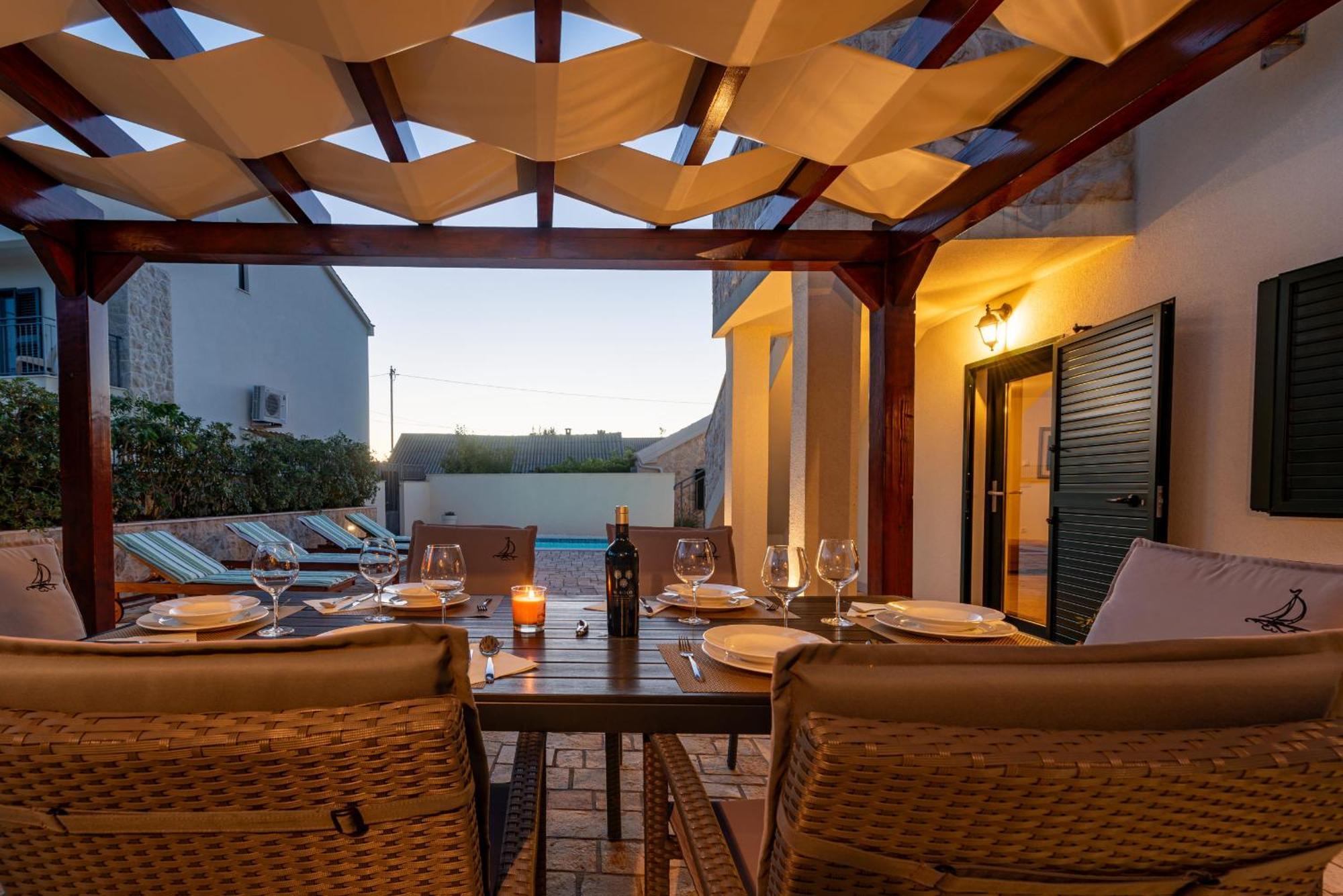Villa Ivo Zadarvillas Виньерац Экстерьер фото