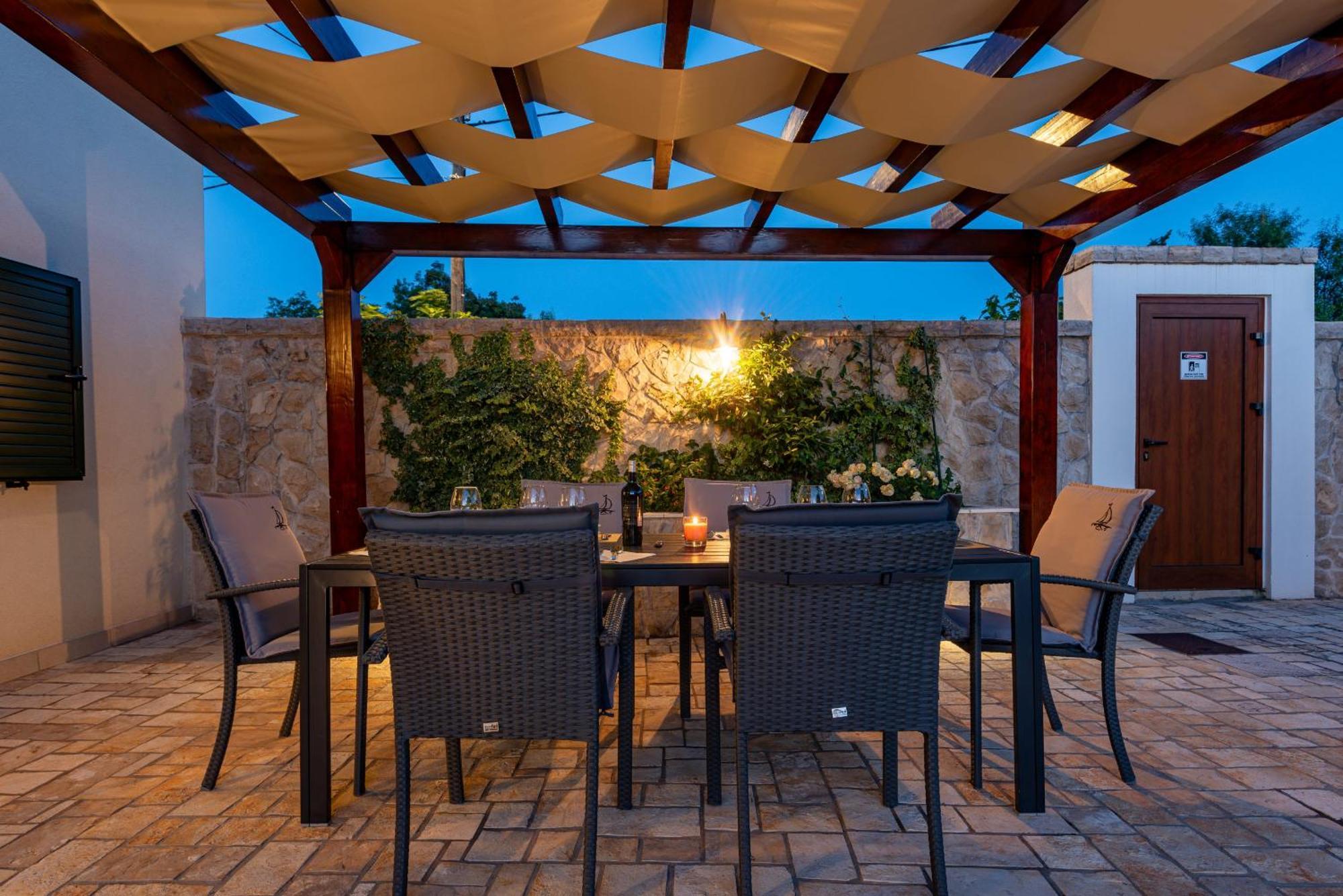 Villa Ivo Zadarvillas Виньерац Экстерьер фото