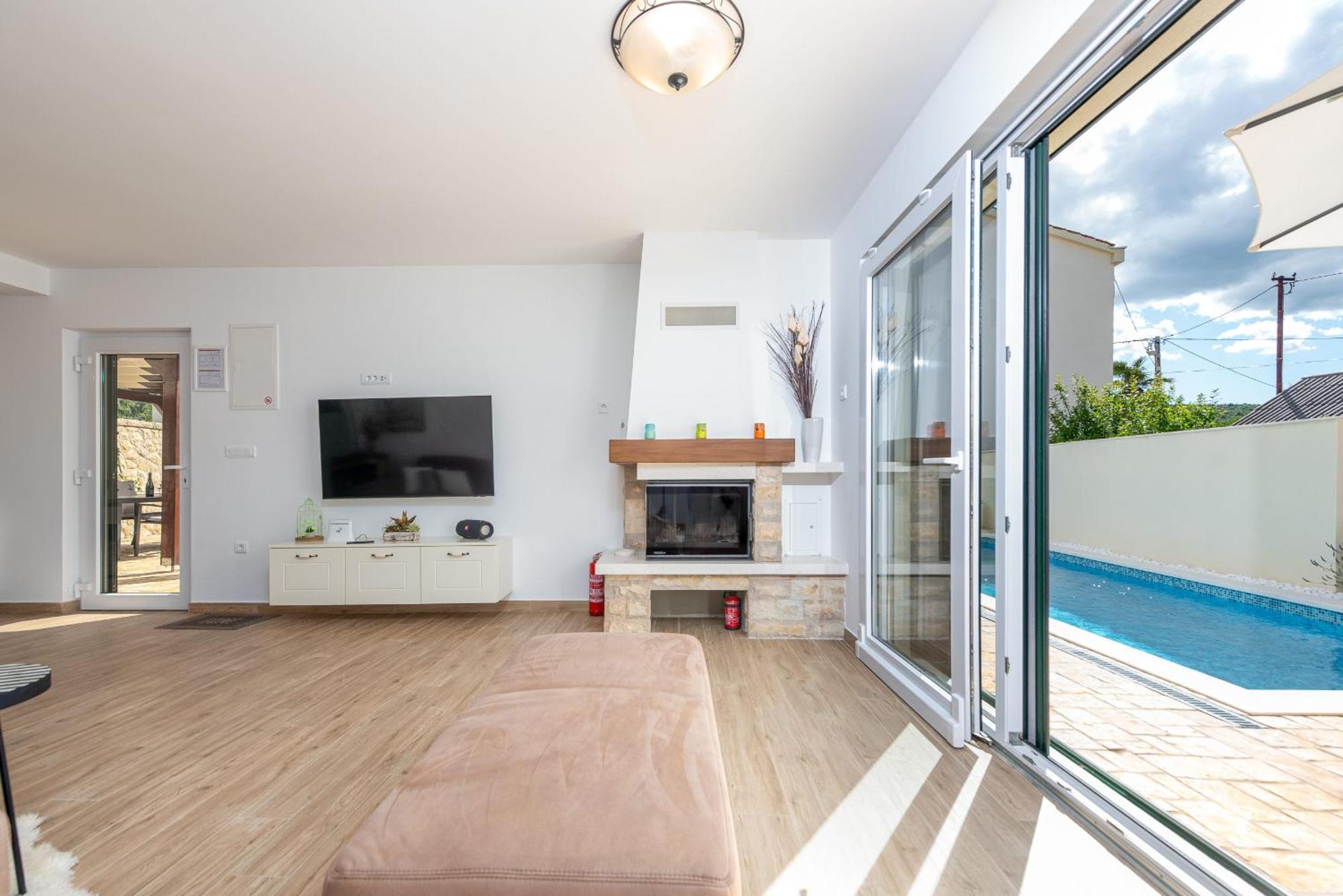 Villa Ivo Zadarvillas Виньерац Экстерьер фото